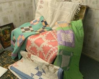 only a few of the Quilts = also tops 