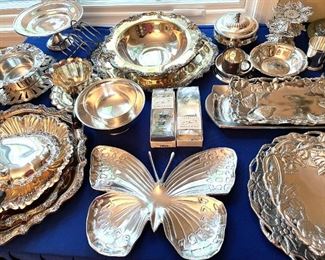Beautiful silverplate pieces
