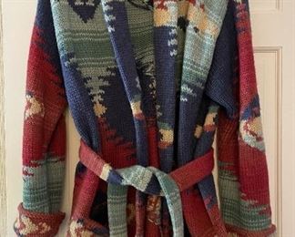 Ralph Lauren western sweater and belt