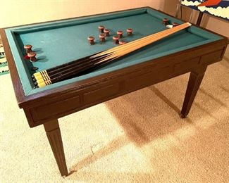 Brunswick Town & Country bumper pool table