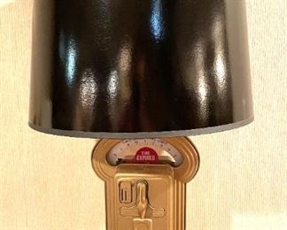 Vintage Duncan Industries parking meter lamp