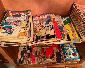 Vintage comic books