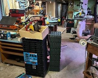 So many fun things in this basement