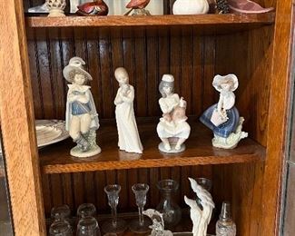 Lladro's and Waterford crystal