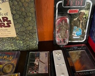Star Wars Han Solo, Nintendo Wii controller, Scottie Pippen Bulls Card, and more!