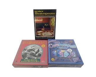 3pc Set Of Board Games