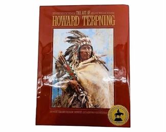 Signed The Art Of Howard Terping Book
