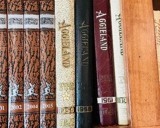Aggie Yearbooks.