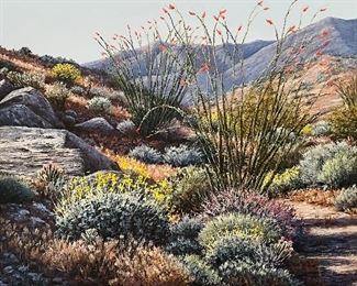 Linda Lee “Blooming Wash” 24x36 Oil on Canvas.