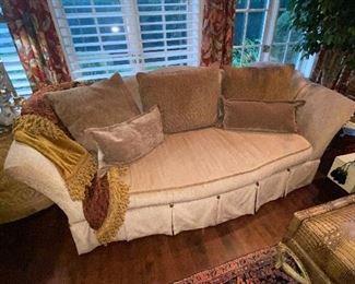 Sofa with intricate details 