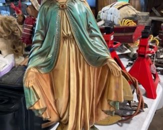 Mary statue