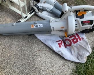 Ryobi mulching, blower vacuum