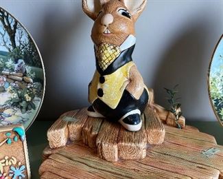 Conductor, PenDelfin bunny figurine collection, including cottages, stages, accessories and creation boards from factory