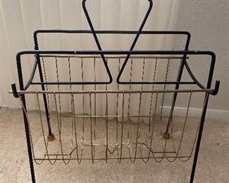 MCM Wire Magazine Rack