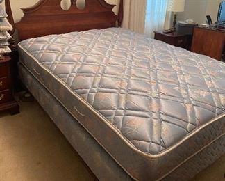 Kincaid Queen Size Bed- Headboard, Mattress, Box Springs & Bed Frame