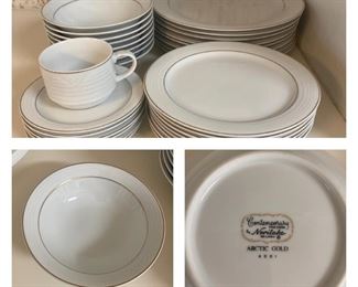 Contemporary by Noritake Artic Gold 4001 - 37pc