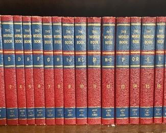 The World Book Encyclopedias- Complete Set