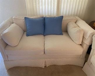 Off White Love Seat