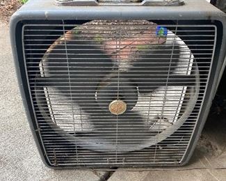 Vintage GE Box Floor Fan