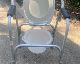 Adjustable Height Potty Chair