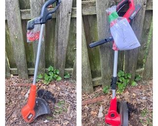 Hyper Tough 20volt Cordless String Trimmer & Black & Decker Electric Trimmer ST7700 