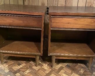 (2) MCM Nightstands 