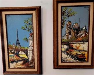 Midcentury paintings