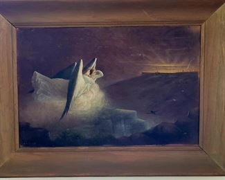 19th century oil painting