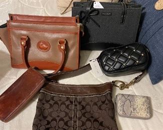 Coach Purse and Wallet / Dooney and Bourke Purse
