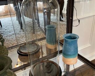 Vintage Cloche with footed Base