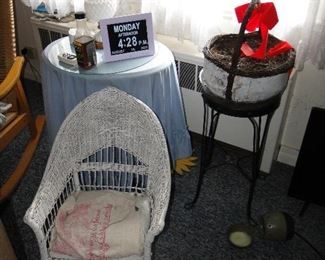Wicker Chair misc. furniture