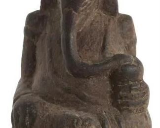 14 Indian Carved Granite Figure of Ganesh