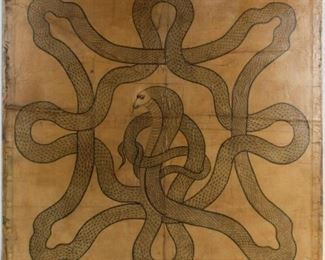 179 Indian Kundalini Serpent Diagram