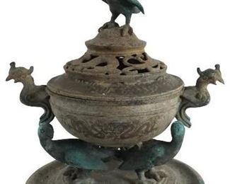 487 Chinese Archaistic Incense Burner