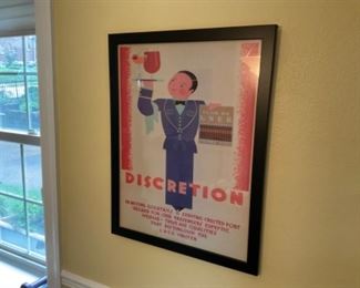 UNIQUE CIGAR DECOR.  I WOULD SAY IT IS VINTAGE. 50S OR EARLY 60S