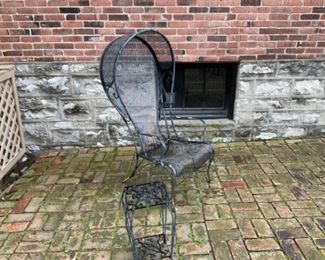 UNIQUE WROUGHT IRON CHAIR