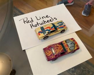 TWO RED LINE HOT WHEELS