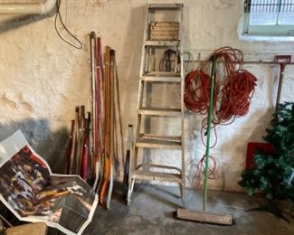 MISCELLANEOUS CORDS AND LADDER