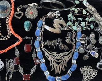 Taxco sterling silver jewelry 