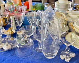 Vintage glassware 