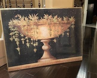 Large urn pic, 48" x 35",  was $125, NOW $75
