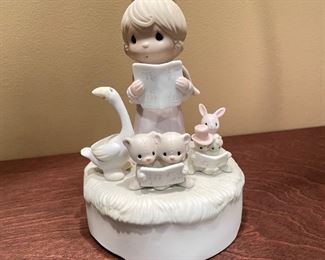 Precious moments musical box,  was $14, NOW $7