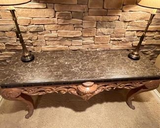 Additional view of top of console