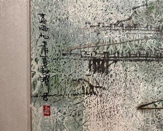 Original Minneapolis theme artwork by Professor Zhao Qiu.  Includes a book of selected paintings by the artist