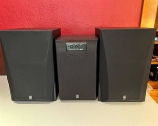 Yamaha speakers & subwoofer