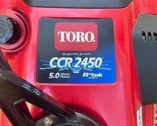 Toro CCR 2450 Electric Start 5.0HP Snowblower