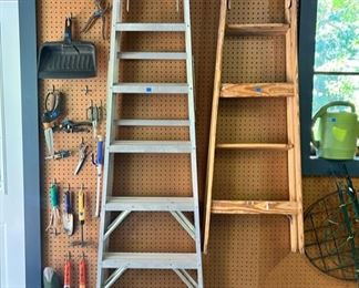 8’ Werner aluminum ladder