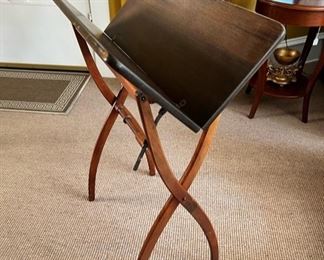 c.a. 1900 folding campaign table