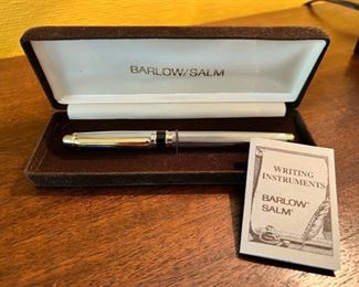 Barlow/Salm fountain pen with Iridium point