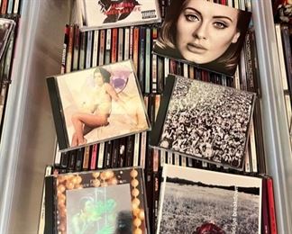 Extensive CD collection that includes artists like Prince, George Michael, Elton John, Julian Lennon, Tina Turner, Cher, R.E.M., U2 and so many more!